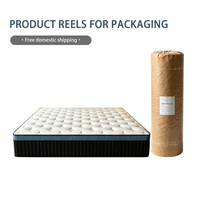 Matelas hybride moderne à ressorts ensachés, épaisseur 25 cm, écologique, respirant, durable, soutien ferme, soulagement de la pression, absorption des mouvements