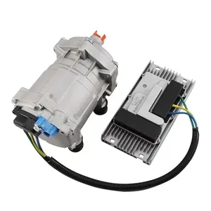Cheap price universal 12v 24v electric ac air conditioner compressor for cars automotive dc 12 vlot electric air compressor