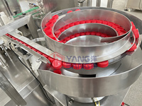 Machine de remplissage de yaourt automatique à 6 têtes YB Machine de remplissage et de capsulage de bouteilles de lait Ligne de production potable avec servomoteur