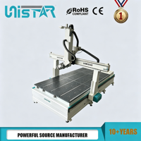 Centre d'usinage CNC à quatre axes pour le travail du bois et la gravure 3D sur mousse, avec magazine