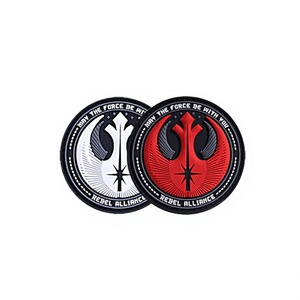 Goddess Spartan Mandalorian Tactical PVC Canvas Lace 3D <b>Hook</b> Loop Personalized Triangle Patch Badges Armbands Hats Clothing - Product Image 3