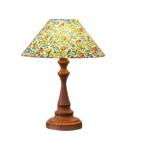 French Vintage Solid Wood Table Lamp Wabi-Sabi Style American Retro High-End 2kg Customizable Bedroom Study Room Decor - Product Image 2