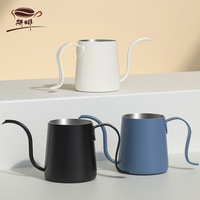 Nouvelle bouilloire à col de cygne NIBU en acier inoxydable de 250 ml pour café filtre à usage domestique, design innovant, Guangdong