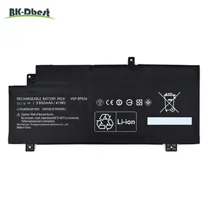 도매 제조 노트북 배터리 BPS34 소니 바이오 적합 15 터치 Svf15a1acxb Svf15a1acxs Vgp-bps34 Bps34