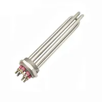 Heater Water Element 2 Immersion Heater Custom 1-1/4" 1-1/2" 2" 4.5KW Electric Tubular Heater Water Tank Heating Element Screw Immersion Heater