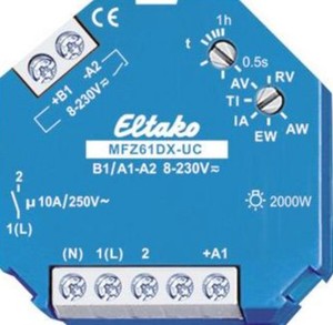 Actionneur sans fil Eltako MFZ12DX-UC, contrôleur universel multifonctionnel pour la maison intelligente et l'automatisation des bâtiments - Product Image 3