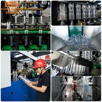 Souffleuse de bouteilles efficace Eceng 6000BPH 4 cavités Q6000 entièrement automatique pour usine d'eau minérale