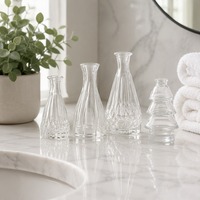 Bouteille vide personnalisée de 100 ml pour diffuseur d'huiles essentielles, bouteille diffuseur en verre coloré pour aromathérapie
