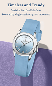 REWARD RD232267L Reloj de Cuarzo para Dama, Elegante y Discreto, Correa de Silicona, Resistente al Agua, Casual, Delicado, Reloj de Pulsera para Mujer - Product Image 3