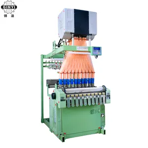 GINYI GNC-10/30/192 Model tenun jacquard elektronik kecepatan tinggi, label jacquard sempit/pita tenun mesin tenun jarum