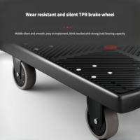 Carretilla de Mano con Cuatro Ruedas Giratorias 360°, Precio al por Mayor °   Carretilla de Mano Plegable con Ruedas Giratorias Silenciosas, Plataforma de Carga