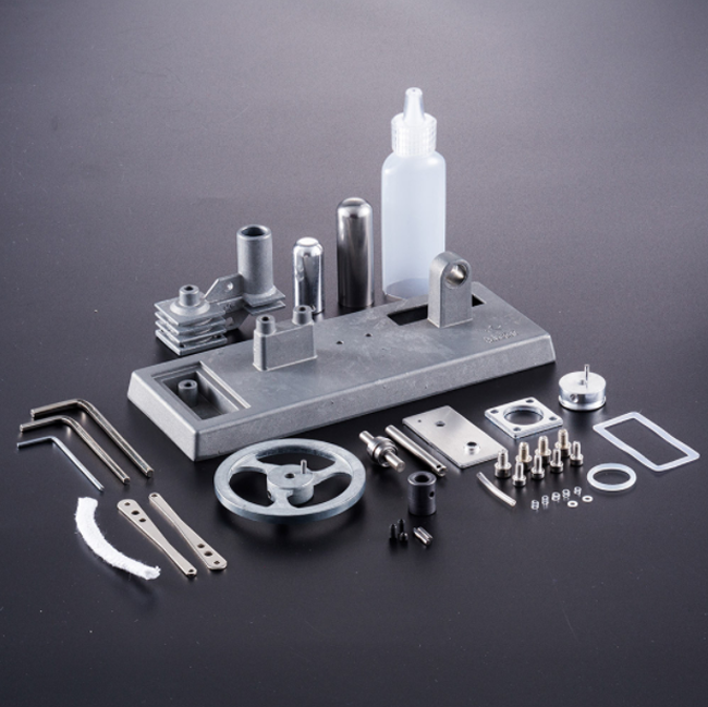 Mini Modèle de Moteur à Vapeur avec Cadre transformé CNC pour Expériences Physiques et Projets éducatifs Kit de Bricolage pour les Enfants Superbe Base en Acier Inoxydable et de Jouet adapté aux Mini Modèle de Moteur à Vapeur avec Cadre transformé CNC pour Expériences Physiques et Projets éducatifs Kit de Bricolage pour les Enfants Superbe Base en Acier Inoxydable et de Jouet adapté aux