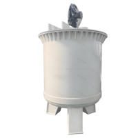 Agitateur de cuve de réaction PPH pour le traitement chimique, marmite de mélange verticale en PP haute sécurité avec capacité de 100L à 1000L