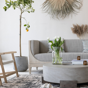 Muebles minimalistas auténticos de lujo, conjunto de sofá nórdico para sala de estar - Product Image 1
