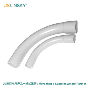 Shanghai Linsky American ETL SCH40 90 °   Conduite électrique domestique en PVC Norme UL651 40PVC10090 - Product Image 5