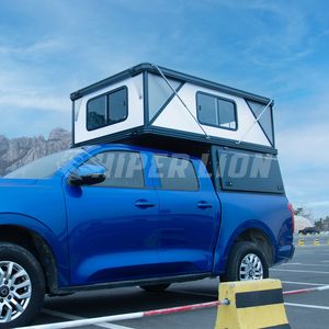 하드 쉘 루프탑 텐트 주방 포함 공장 가격 맞춤형 사이즈 팝업 캠퍼 타코마 포드 F150용 - Product Image 2