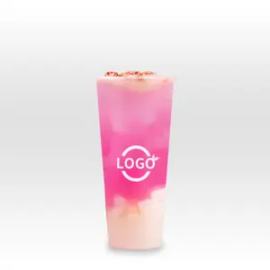 hard Transparent pp cup 500ml injection cup custom logo cup with lid