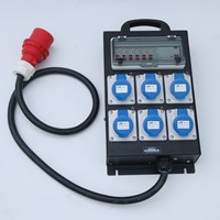 Nouvelle boîte d'alimentation CEE, équipement d'alimentation, 32A 5P 380V 50Hz, boîte d'alimentation, équipement de scène