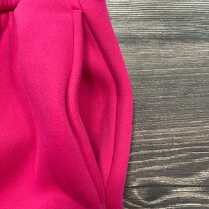 Sfuso all'ingrosso serigrafia da <span class=keywords><strong>donna</strong></span> pantaloni della tuta ricamati in pile di <span class=keywords><strong>cotone</strong></span> a forma semplice pantaloni della tuta da <span class=keywords><strong>donna</strong></span> - Product Image 5