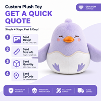 Fabrication sur mesure de jouets en peluche de haute qualité à faible MOQ, peluches personnalisées, jouets en peluche sur mesure