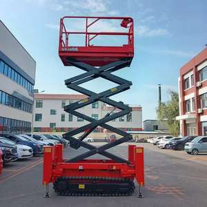 Plate-forme de levage de fourche auto-coupante de voie de 6m12m plate-forme d'ascenseur de <span class=keywords><strong>Caterpillar</strong></span> - Product Image 4