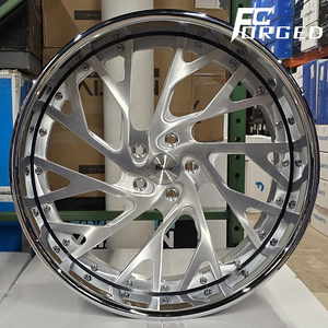 Jantes en alliage forgé sur mesure 2 pièces, concaves profondes, 17-26 pouces, 5x114.3 5x112 pour Corvette C8 Stingray Z51 C7 Z06 Audi R8 - Product Image 2