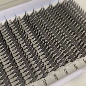 Nouvelle arrivée 2025 à la mode doux et rapide Volume Fans Cartoon Comic Clusters Blé Cils d'oreille - Product Image 2