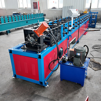 Machine de profilage d'angles muraux à fentes, machine de fabrication de cornières pour plaques de plâtre en acier léger