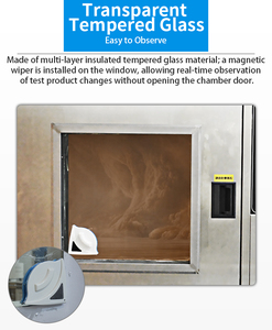 Simulierte <span class=keywords><strong>Sand</strong></span>- und Staubtestkammer Umweltfreundliche Staubdichtigkeits-Testmaschine - Product Image 5
