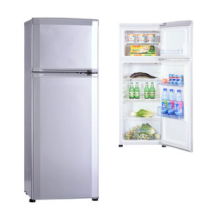 Refrigerador Vertical de 258L para Uso Doméstico, Refrigerador de Doble Puerta, Combinación de Congelador y Refrigerador - Product Image 1