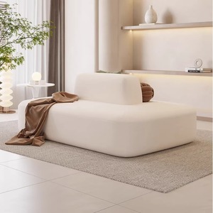 Sofá en forma de T de doble cara, sofá de hotel de espuma de alta densidad para espacios pequeños y áreas creativas - Product Image 2