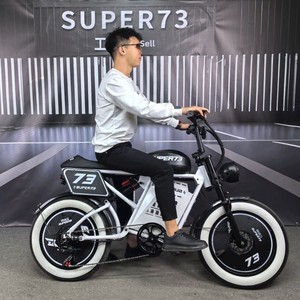 Bicicleta Eléctrica Todoterreno Premium de 48V 500W con Llantas Gruesas de 20 Pulgadas, Estilo Retro RX, 7 Velocidades, Acero con Alto Contenido de Carbono, Doble Suspensión, para Nieve y Montaña - Product Image 5