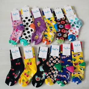 Calzini carini per bambini con lingua di ananas ciliegia personalizzati all'ingrosso calzini per bambini divertenti calzini colorati per ragazzi - Product Image 4