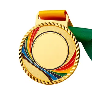Grosir Medali Kustom Murah Kosong Campuran Seng 3d Medali Lari Maraton Olahraga Logam Bola Basket Sepak Bola Medali dengan Pita