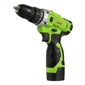 Factory Direct 18v Electric Drill With Lithium Battery Rechargeable Two-speed Electric Cordless Drill Set Battery