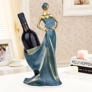 <span class=keywords><strong>Portabottiglie</strong></span> singolo in resina personalizzato, decorazione europea divertente a forma <span class=keywords><strong>di</strong></span> renna, cavallo o animale, regalo per la casa - Product Image 5