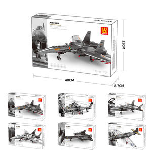 نموذج طائرة مقاتلة من وانج 4002 بمقياس 1:32، مجموعة بناء من البلاستيك ABS مكونة من 688 قطعة، هدية للعطلات - Product Image 4