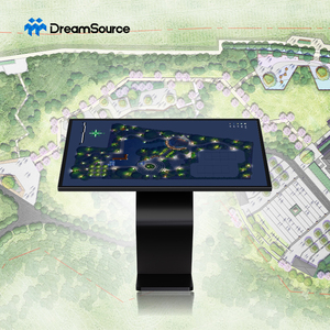 Kiosco Interactivo con Pantalla Táctil Horizontal de 32, 43, 49 y 55 Pulgadas, Señalización Digital LCD, Reproductor de Publicidad con Soporte para Piso para Centros Comerciales - Product Image 1