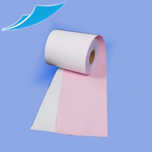 New Design Quality Assurance Wholesale Strong Adhesive Waterproof Oil-proof <b>Carbonless</b> Cash Invoice Adhesive Sticker - Product Image 2