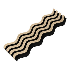 Paneles de <span class=keywords><strong>pared</strong></span> acústicos de fibra de poliéster personalizables Diseño moderno Aplicación de gimnasio <span class=keywords><strong>decorativo</strong></span> Diseño de modelo 3D Aislamiento acústico - Product Image 1