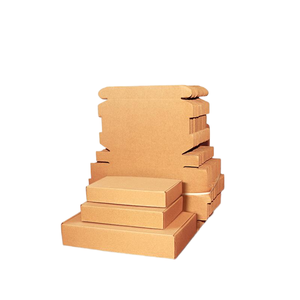 Custom Kraft <b>Square</b> Paper Carton Folding <b>Gift</b> <b>Boxes</b> for Food Grade Noodle Packaging Custom Logo Recyclable Stamping Printed - Product Image 2