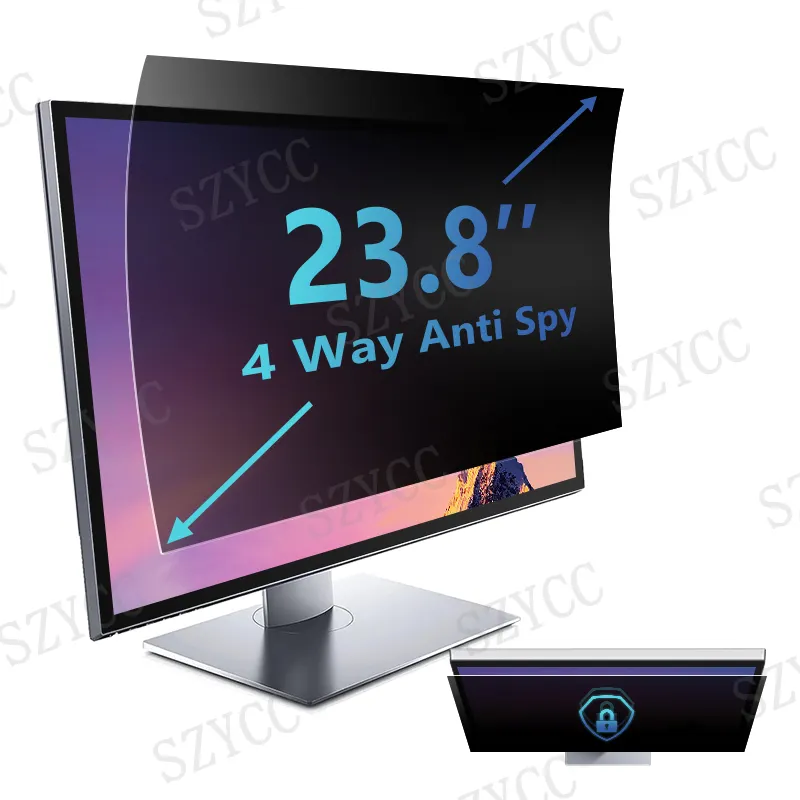 23.8インチのプライバシースクリーンフィルター ワイドスクリーンモニター用（16：9の横縦比）