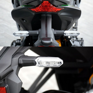 Clignotant LED avant pour <span class=keywords><strong>KAWASAKI</strong></span> Z900 Z900RS Z125 Z250 Z250SL Z300 <span class=keywords><strong>Z400</strong></span> Z650 Z750 Z800 Z1000 Z1000R - Product Image 3
