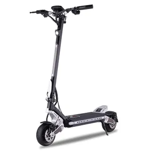 Transporte rápido 600W Adulto Duas Rodas 48V 8 Polegadas Scooters Elétrica Motor Duplo Poderoso Adulto 4 Rodas Scooter Elétrico Com Assento