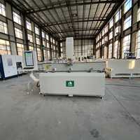 Machine CNC OUWO pour le perçage et le fraisage de profilés en aluminium avec table rotative inclinable à 180 degrés, fonction d'usinage