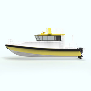 Barco de <span class=keywords><strong>rescate</strong></span> de patrulla piloto de aluminio de alta velocidad de 11,6 m con diseño de motor fuera de borda - Product Image 6
