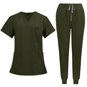 Set di Divise Mediche Personalizzate per Donne, Antirughe, per Chirurgia, Vendita all'Ingrosso, Uniforme Ospedaliera per Medici - Product Image 5