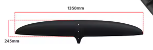 Oferta Especial: Set de Hydrofoil de Fibra de Carbono 1350 con Ala Delantera de 2000cm², Sistema de Foil Ligero para SUP Todo Terreno, Ideal para Surf, JFS1350 OEM - Product Image 5