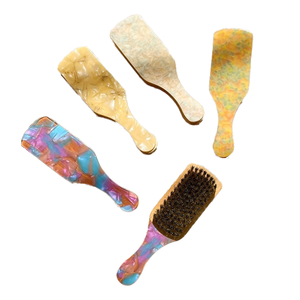 Cepillos de Pelo de Lujo <span class=keywords><strong>Shes</strong></span> para Mujer y Hombre, Nuevos Peines Antiestáticos de Acetato, Peines Portátiles Casuales para Masaje Capilar - Product Image 1