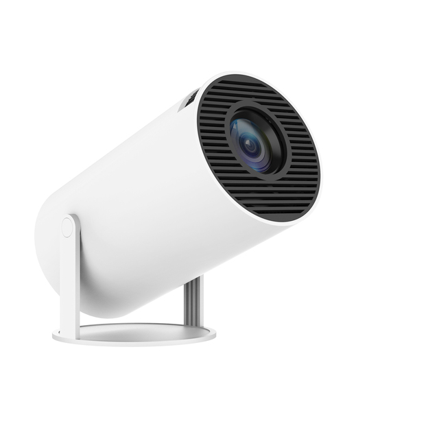Portable Smart Mini Projector (HY300 Pro) WiFi 6 Auto Keystone with Keystone for IOS Android Phone Laptop TV Stick